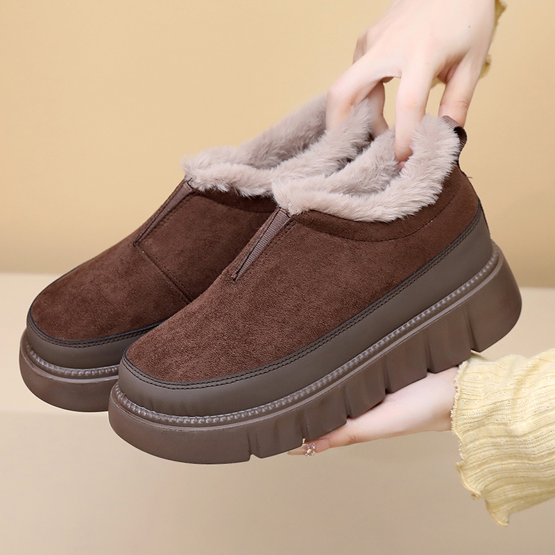 Snow Boots Women's Winter New  - Pedal Platform Flat review and price