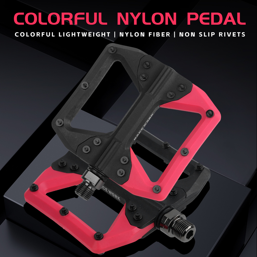 RACEOWKR Bicycle Pedals MTB Ny - Pedal Platform Flat review and price