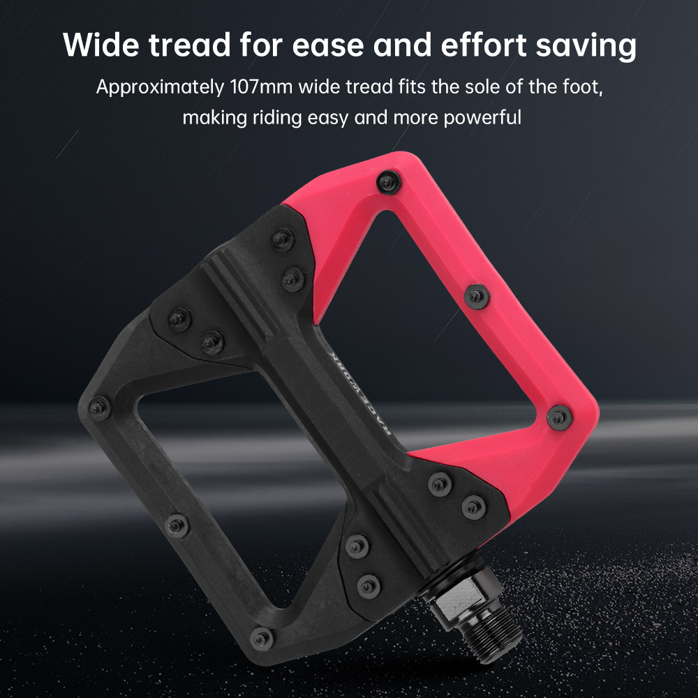 RACEOWKR Bicycle Pedals MTB Ny - Pedal Platform Flat review and price