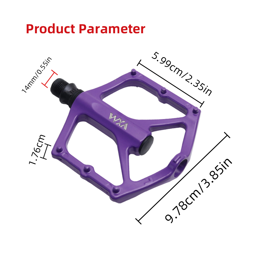 VXM Bicycle Ultralight Seal Be - Pedal Platform Flat review and price