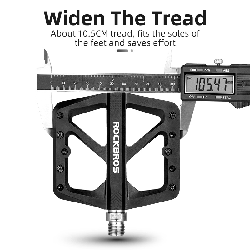 ROCKBROS Bike Pedals Bicycle U - Pedal Platform Flat review and price
