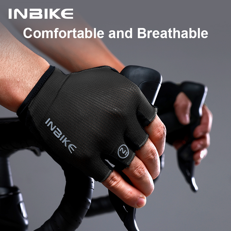 INBIKE Bike Half Finger Cyclin - Mountain Biking Gloves Mens review and price