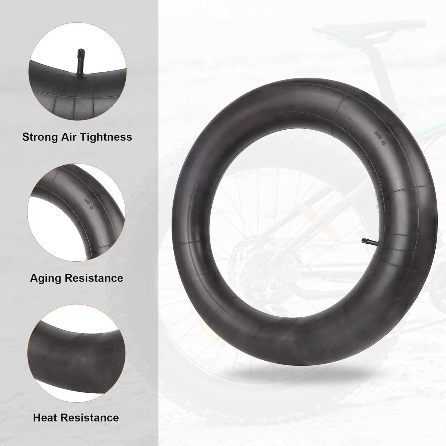 ZUKKA 1 Piece Fat Inner Tubes  - Mountain Biking Youtube review and price