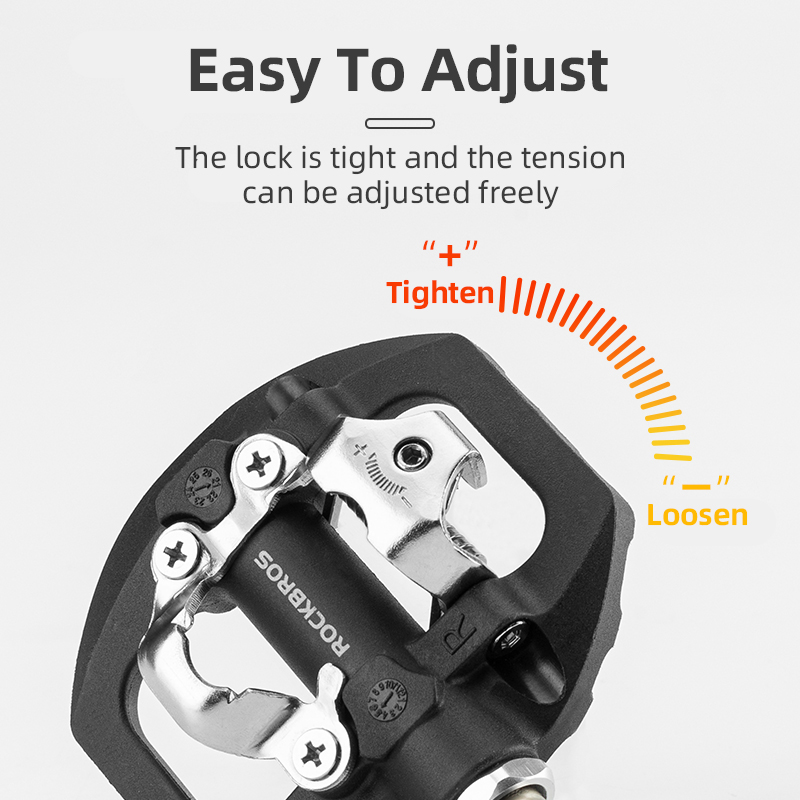 ROCKBROS Bicycle Lock Pedal 2  - Pedal Platform Flat review and price