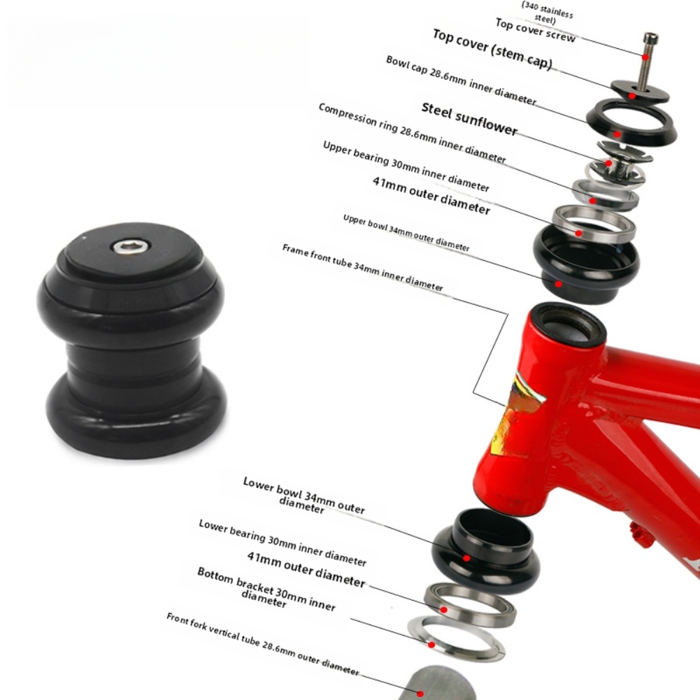28.6mm for top Cap Headset for - Mountain Biking Youtube review and price