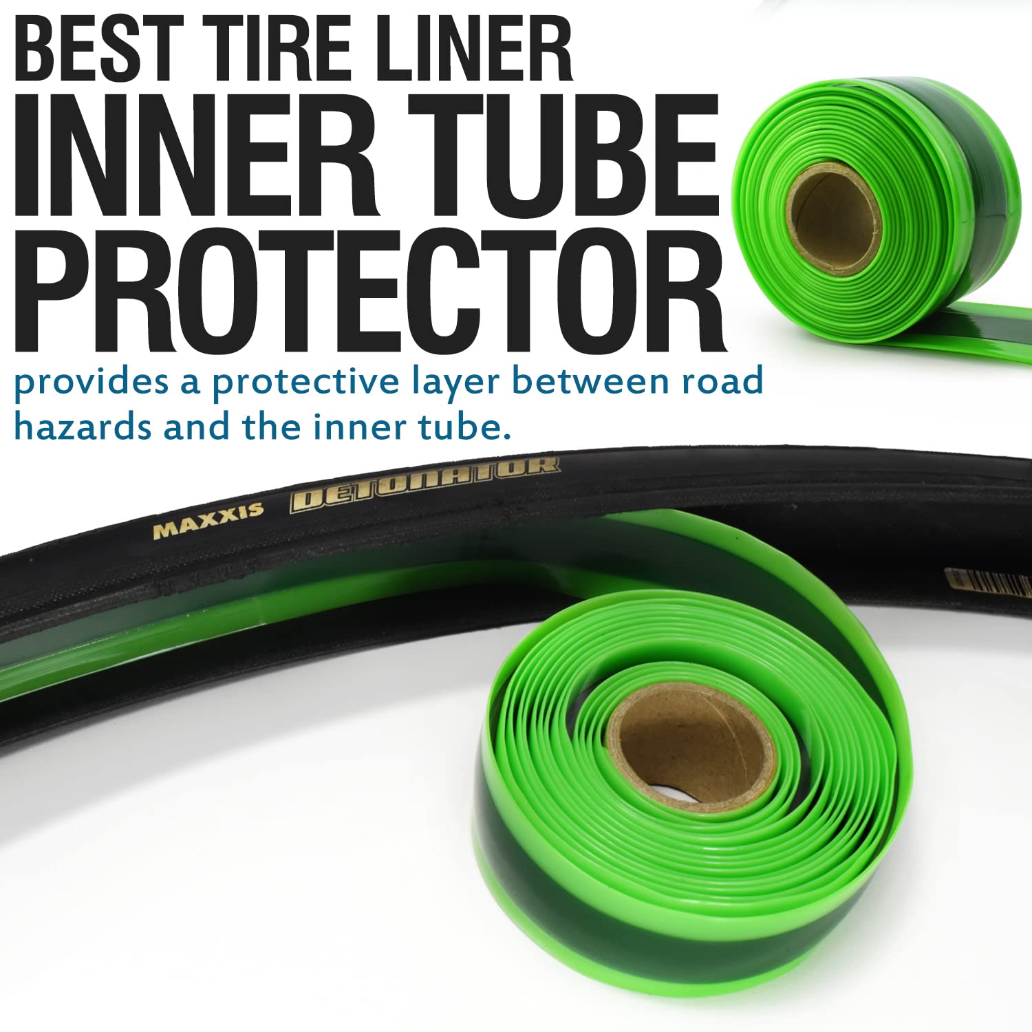 Bike Tire Liner-Help Prevent F - Mountain Biking Youtube review and price