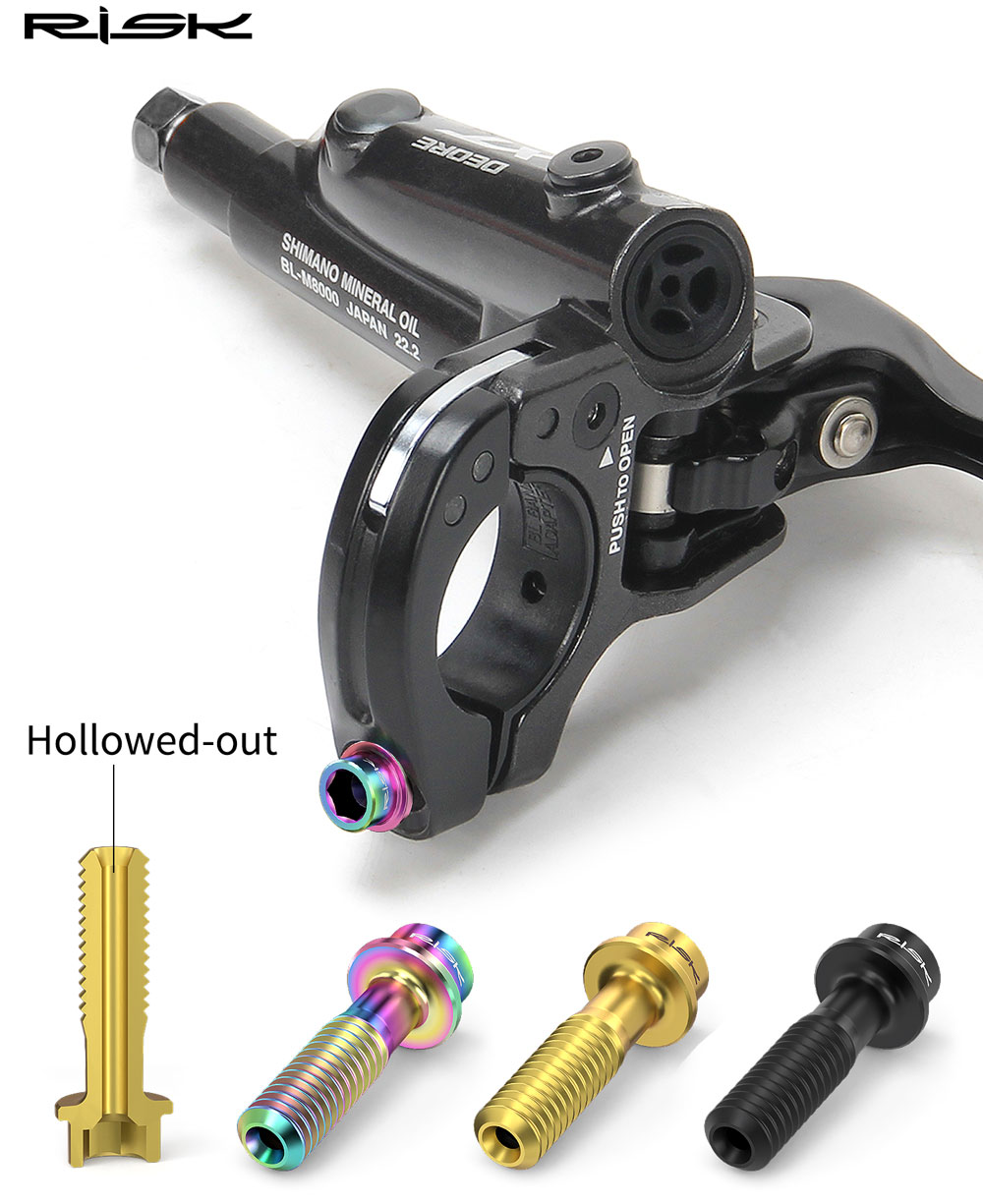 RISK M5x18mm Seat Screws Mount - Mountain Biking Youtube review and price