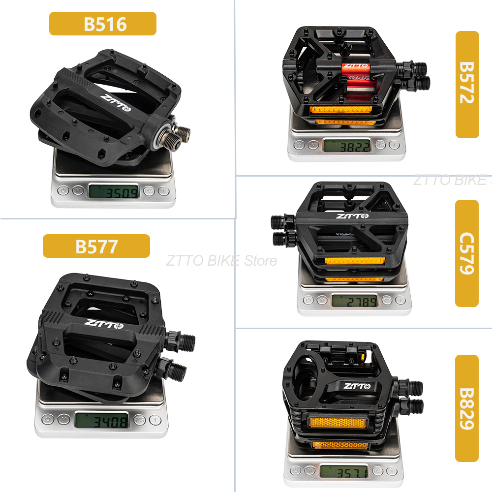 ZTTO Bicycle Pedals Nylon Peda - Pedal Platform Flat review and price