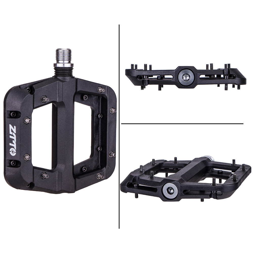 MTB Bike Pedals Non-Slip Mount - Pedal Platform Flat review and price