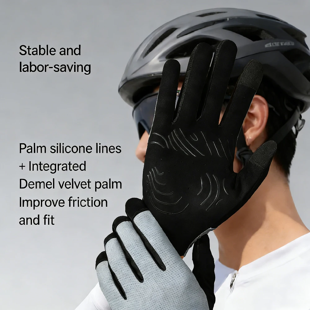 1 Pair Touchscreen Full Finger - Mountain Biking Gloves Mens review and price