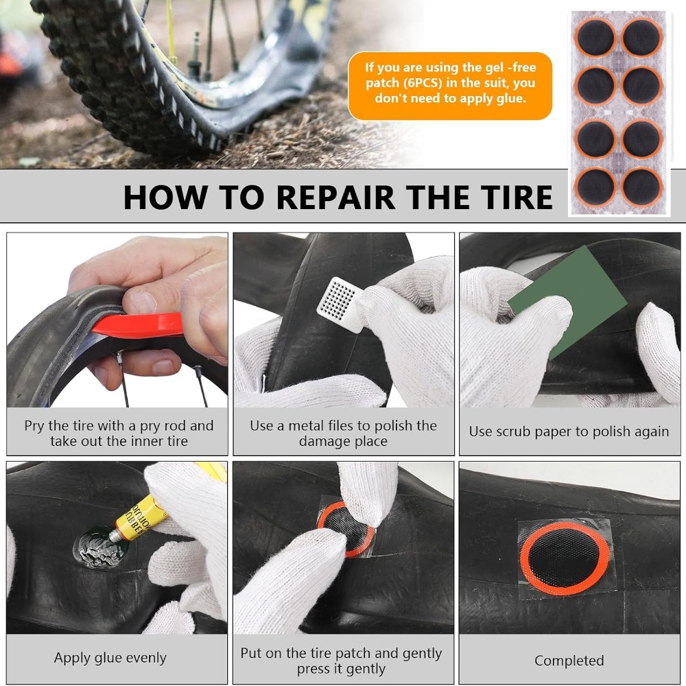 Bike Tire Repair Kit,Bicycle I - Mountain Biking Youtube review and price